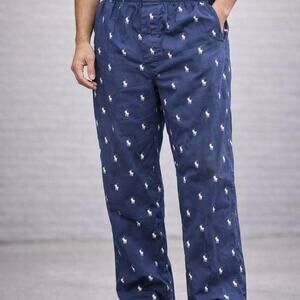 Ralph Lauren navy blue pyjama pants Size L